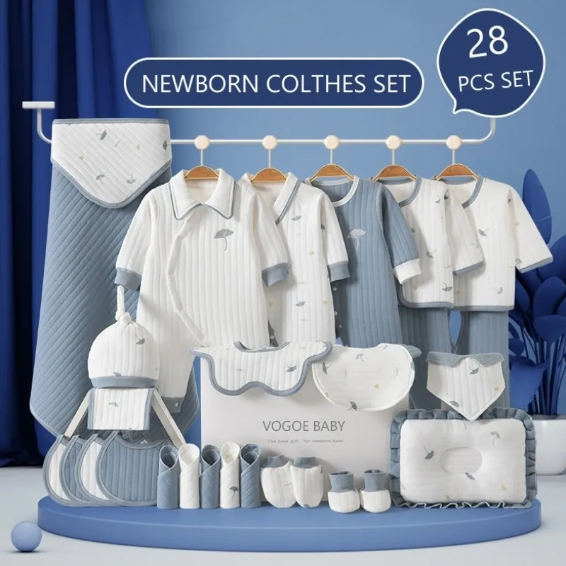 Baby Clothing Organic - 28-delige set biologische katoenen babykleding voor