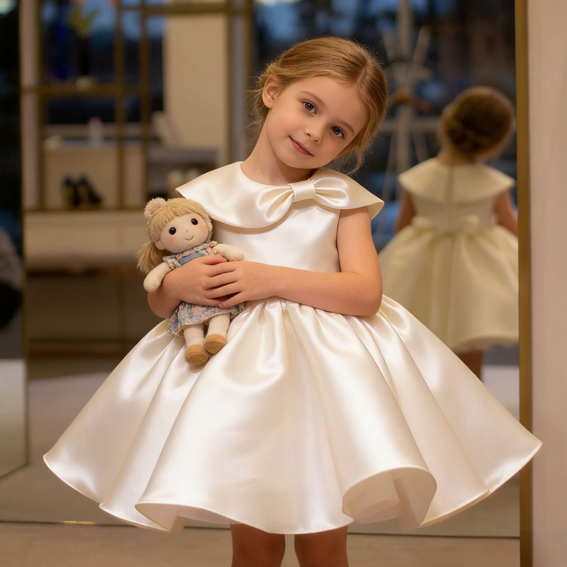 Foto's van luxe jurken voor me - Baby Clothing High End recensie en prijs