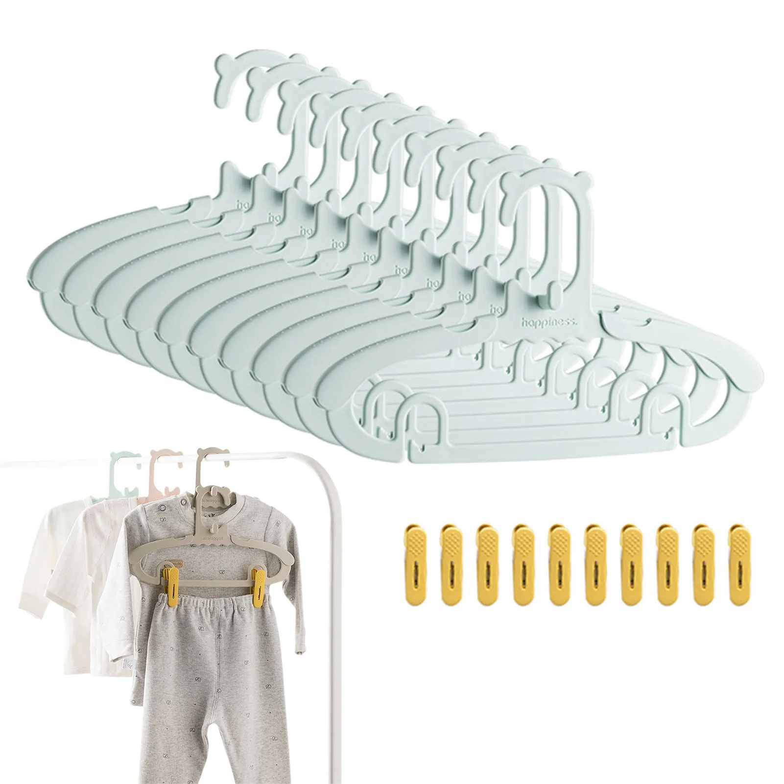 Verstelbare kinderkledinghange - Baby Clothing Hanging Rack recensie en prijs