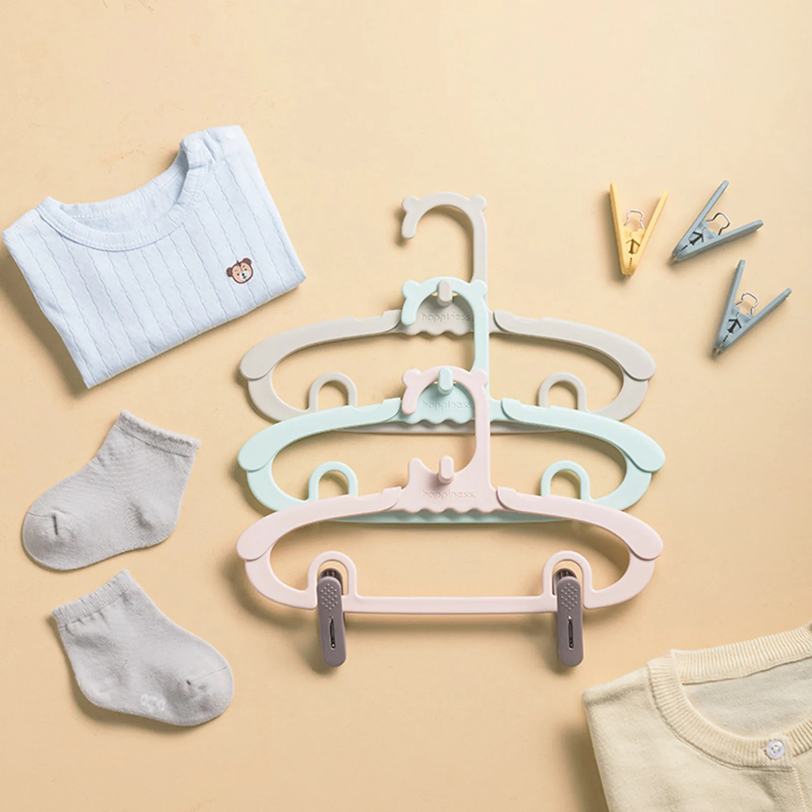 Verstelbare kinderkledinghange - Baby Clothing Hanging Rack recensie en prijs