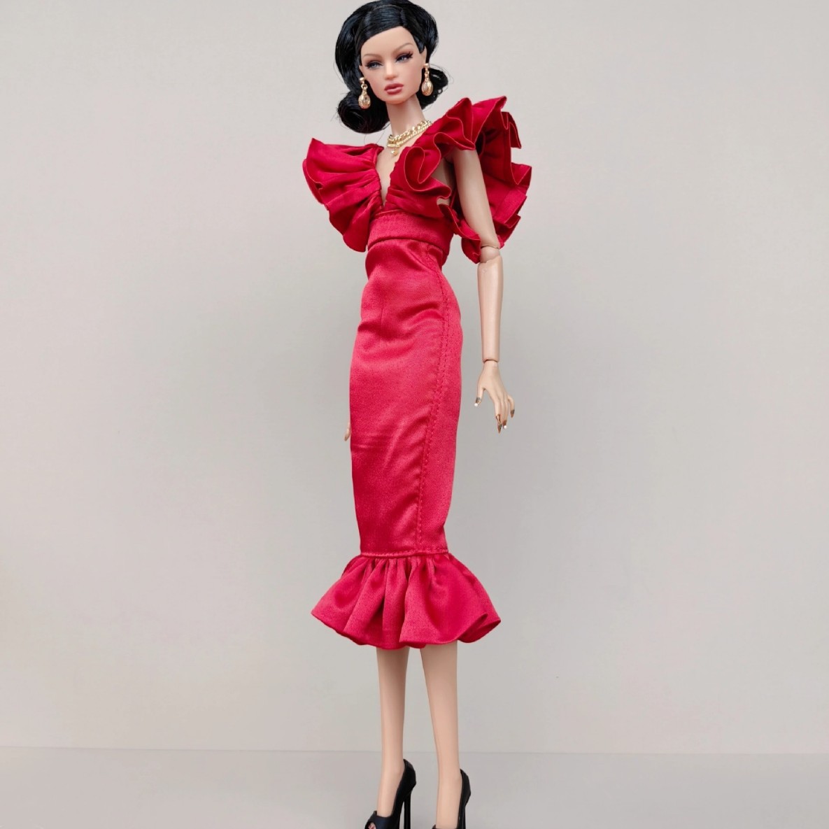 Supermodel-pop, luxe jurk met  - Baby Clothing High End recensie en prijs